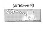 Kritzelkomplex: Heute ist irgendwie der Wurm drin - Cartoons von W. Schinski 