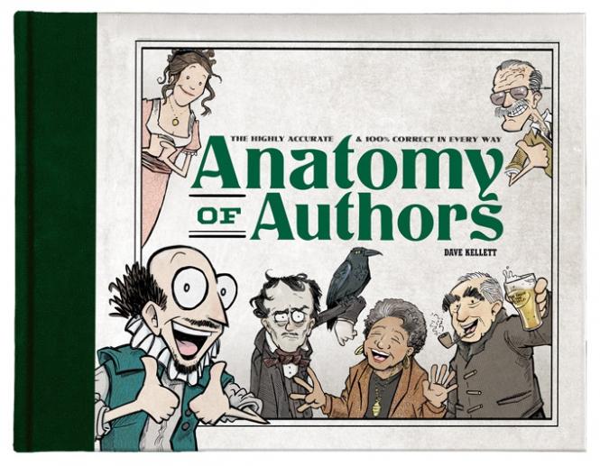 Anatomy of Authors – Neue englische HC-Collection von Dave Kellett 