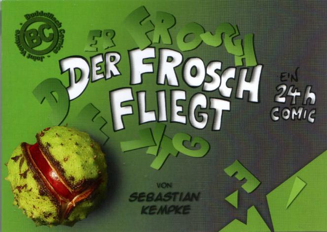 Der Frosch fliegt - 24h-Comic von Sebastian Kempke 